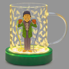 National Lampoon's Christmas Vacation™ Clark Griswold Glass Mug With Light and Sound Base, 13 oz.