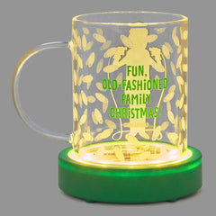 National Lampoon's Christmas Vacation™ Clark Griswold Glass Mug With Light and Sound Base, 13 oz.