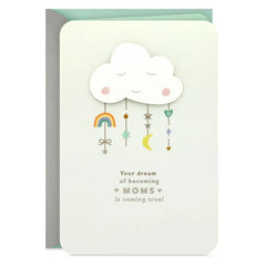 Feeling Oh-So-Happy For You Baby Shower Card for Two Moms
