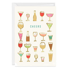 Here's to a Year Custom Celebration Card