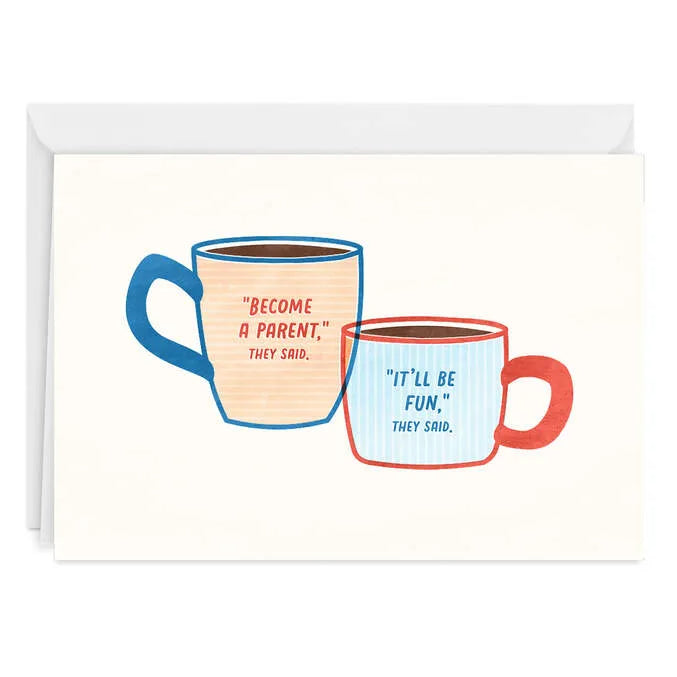 It Will Be Fun They Said Funny Custom Father's Day Card