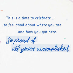 Time to Celebrate College Graduation Card for Niece
