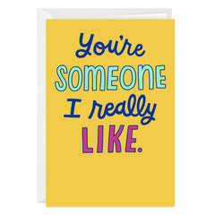 I Really Like You Funny Custom Card