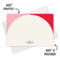 Bright Peeks Flat Holiday Photo Card