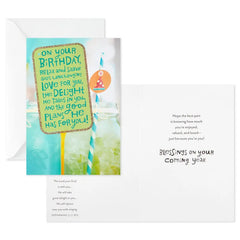 Colorful Assorted Religious Birthday Cards, Box of 12