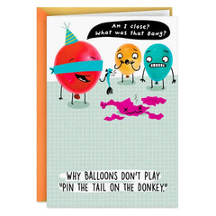 Only Nice Surprises Funny Birthday Card