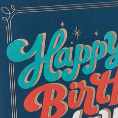 Festive and Fun Assorted Birthday Cards, Pack of 20