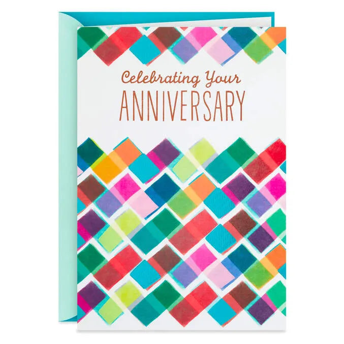 More Memories, More Joy, More Good Stuff Anniversary Card