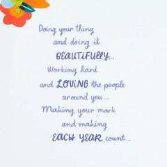 It's Easy To Celebrate You Birthday Card for Daughter-in-Law