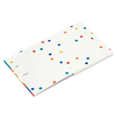 4.6" Celebrate Color Block Gift Card Holder Box