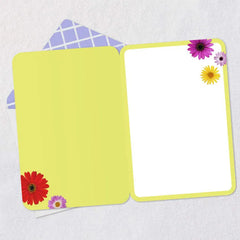 Colorful Daisies Blank Card