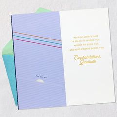 Believe, Conceive and Achieve It Money Holder Graduation Card