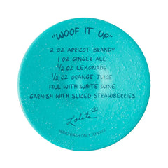 Lolita Woof It Up Handpainted Wine Glass, 15 oz.