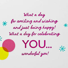 Celebrating Wonderful You Birthday Card for Niece