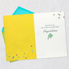 You Learned It, You Earned It College Graduation Card