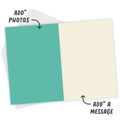 Bold Love You Frame Custom Card