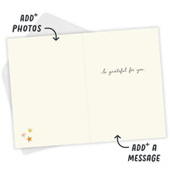 Count Blessings Twice Custom Card