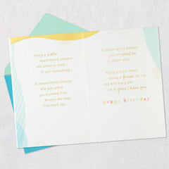A Friend for Life Birthday Card for Sister