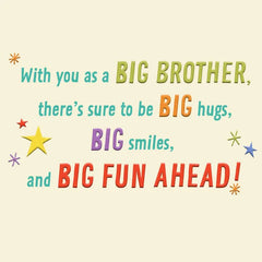 Best Big Brother New Baby Card
