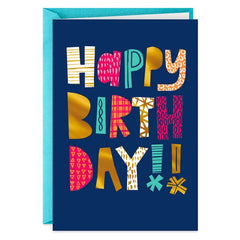 It's Your Once-a-Year Day Birthday Card