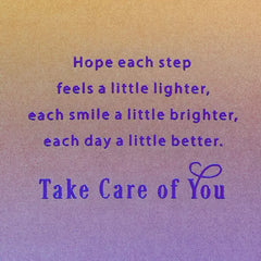 Healing Takes Time Get Well Card
