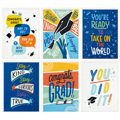 Colorful Quotes Graduation Note Cards Assortment, Pack of 36