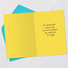 Wishing You a Special Day Birthday Card