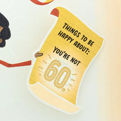 List of Things to Complain About Funny Pop-Up 50th Birthday Card