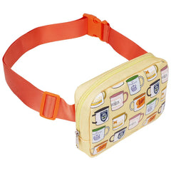 Concept One Gilmore Girls Coffee Mugs Print Belt Bag
