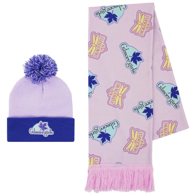 Concept One Gilmore Girls Beanie Hat and Scarf Set