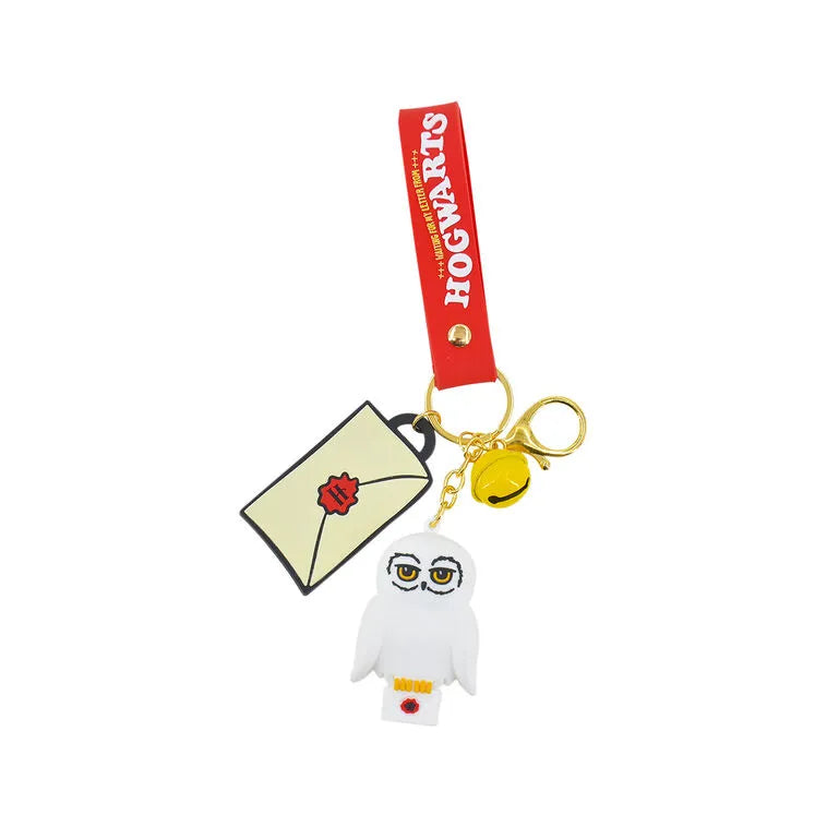 Concept One Harry Potter Hedwig and Hogwarts Letter Keychain