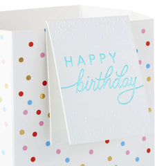 Build-a-Bouquet Happy Birthday Confetti Pop-Up Paper Vase With Mini Card