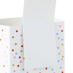 Build-a-Bouquet Happy Birthday Confetti Pop-Up Paper Vase With Mini Card
