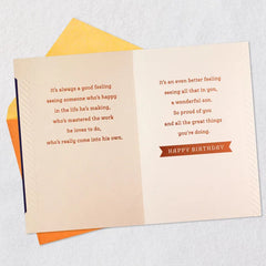You've Come into Your Own Birthday Card for Son