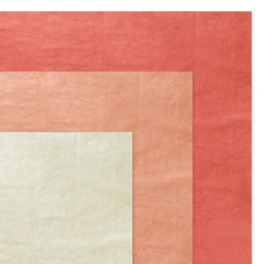 Solid Coral/Peach/Ivory 3-Pack Assortment Tissue Paper, 12 sheets