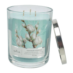 Cotton Clouds Scented 3-Wick Candle, 16 oz.