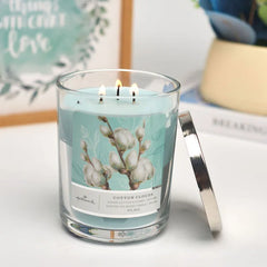 Cotton Clouds Scented 3-Wick Candle, 16 oz.