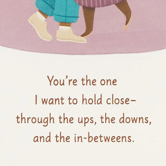 You're the One for Me Anniversary Card for Wife From Husband