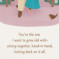 You're the One for Me Anniversary Card for Wife From Husband