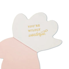 No One Else Could Fill Your Boots Paper Craft Encouragement Card with Mini Card