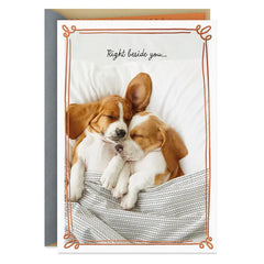 Beside You Love Card
