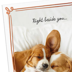 Beside You Love Card