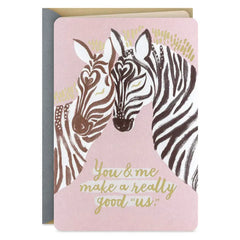 We Make a Really Good Us Love Card