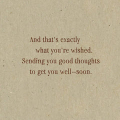 Cup of Hot Tea Get Well Card