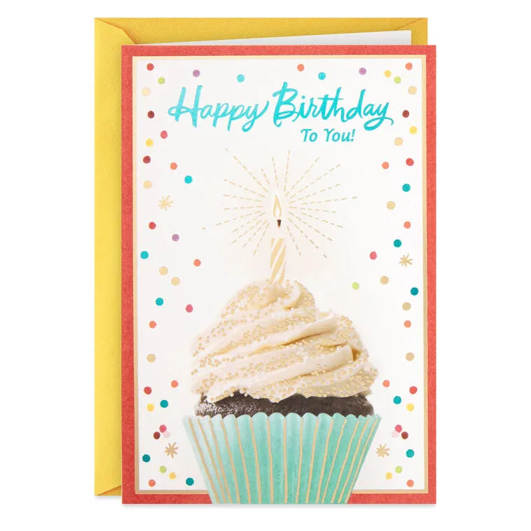 Perfectly Celebrated and Completely Happy Birthday Card