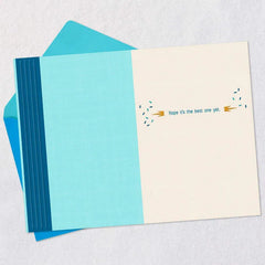 Happy Wishes for a Whole New Year Birthday Card for Godson