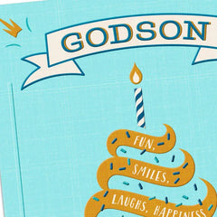 Happy Wishes for a Whole New Year Birthday Card for Godson