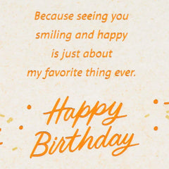 A Day All About You Birthday Card for Wife