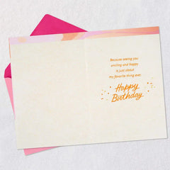 A Day All About You Birthday Card for Wife