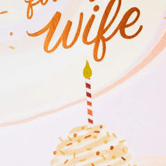 A Day All About You Birthday Card for Wife